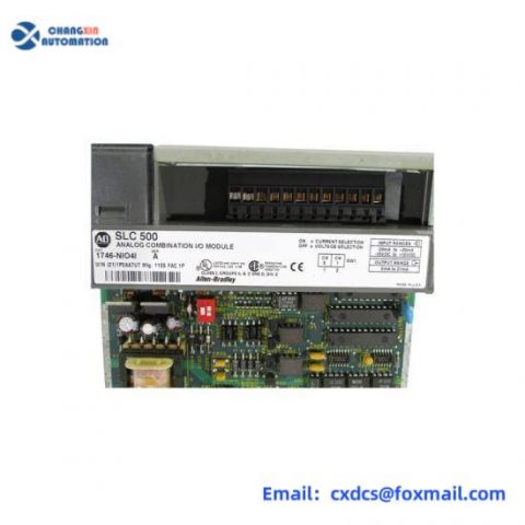 Allen-Bradley SLC500 1746-NIO4I Analog Combination Module