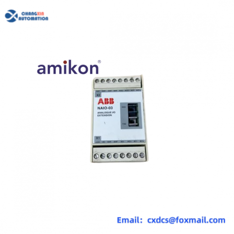 ABB NAIO-03 Analog I/O Extension Board for Industrial Control Systems