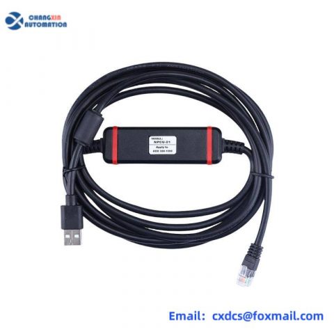 ABB NPCU-01 Industrial Debugging Cable, Precision for Control Systems