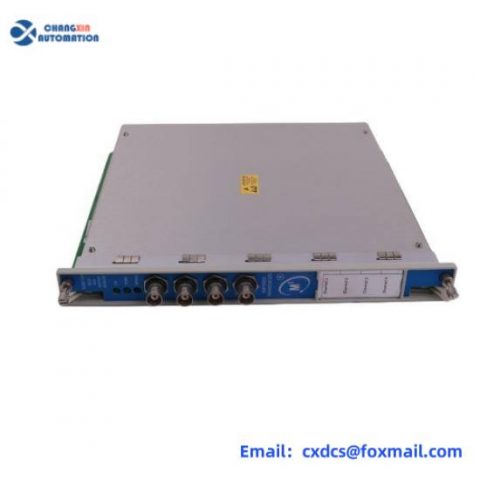 Bently 3500/72m Condition Monitoring System, for Precise Industrial Equipment Health Assessment