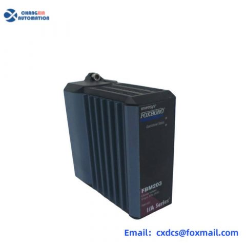 FOXBORO FBM203 I/O Module, Industrial Automation Component