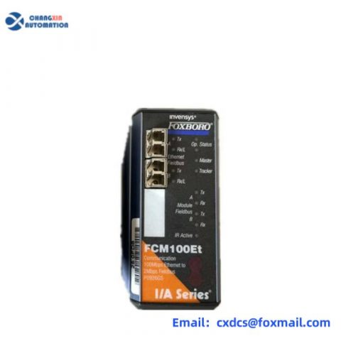 FOXBORO FCM100ET Logic Operation Module for Industrial Control Systems