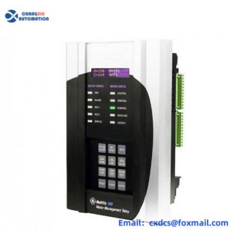 GE 369-HI-R-M-0-0 Motor Management Relay for Industrial Applications