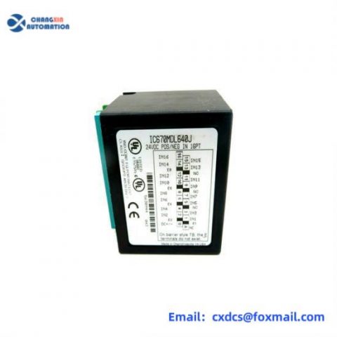 GE IC670MDL640 Extended Product Type: Output Module