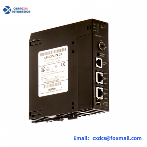 GE IC693CPU374 DJ/BF - High-Performance Control Module for Industrial Automation
