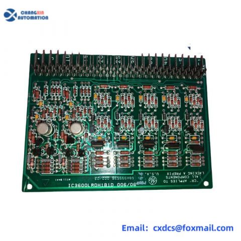 GE IS230SRTDH2A Discrete Output Control Board